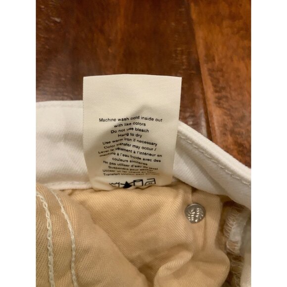 rag & bone White High Rise Skinny Ankle Denim Jeans, Size 28 - Picture 9 of 10